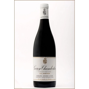 Burgundy wines Gevrey Chambertin La Justice