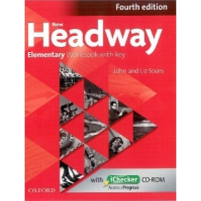 New Headway Elementary 4th Edition Workbook + iChecker CD with Key Soars J. Soars L.