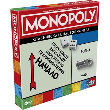 Hasbro Настолна игра Монополи Класик (ново издание) - Семейна (g0009656)