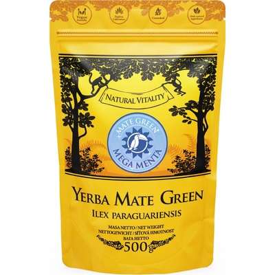 Mate Green Yerba Maté Mega Menta 500 g