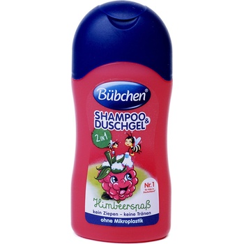 Bübchen Raspberry Fun 2-v-1 šampon & sprchový gel 230 ml