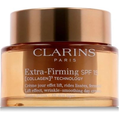 Clarins Extra-Firming Day Cream All Skin Types, SPF15 стягащ дневен крем за лице с лифтинг ефект 50 ml за жени