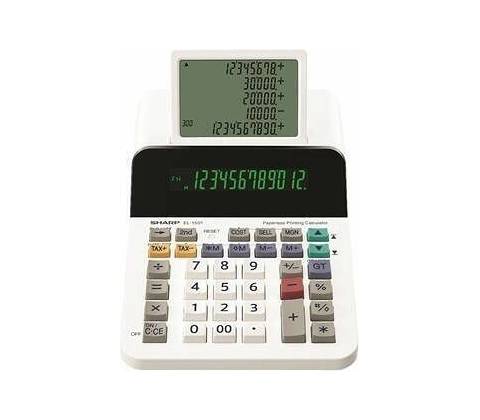 SHARP EL-1501 bílá
