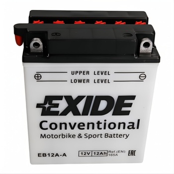 Image 1 of Exide Conventional 12Ah 165A left+ YB12A-A