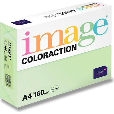 Papír barevný A4 160 g Image Coloraction GN27 Jungle pastelově světle zelená 250 ks