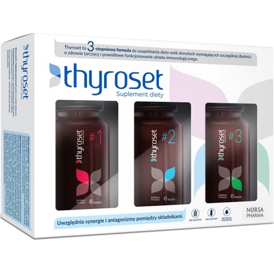 NORSA PHARMA Thyroset 135 kapslí