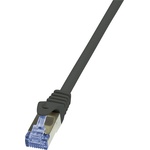  Patch cable S-FTP Cat. 6a 2m, Black, CQ3053S