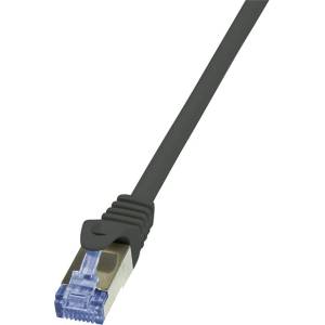 Patch cable S-FTP Cat. 6a 2m, Black, CQ3053S