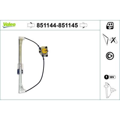 Zvedací zařízení oken VALEO 851144