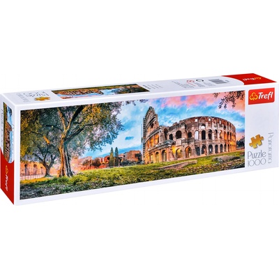 Trefl Панорамен пъзел Trefl от 1000 части - Панорама Колизеум (29030)