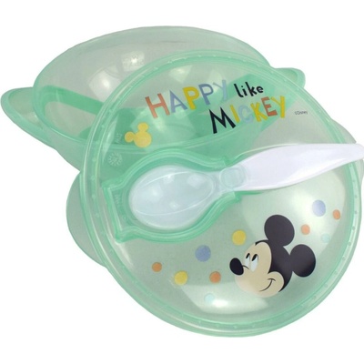 ThermoBaby Miska s prísavkou a viečkom Mickey