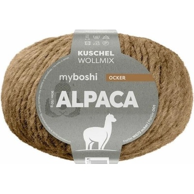 Příze myboshi Alpaca Okrová