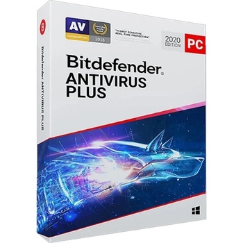 Bitdefender Antivirus Plus 1 lic. 12 mes.