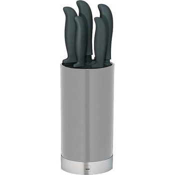 KELA Комплект ножове за готвене KELA Acida 5 бр със сива поставка (1034)