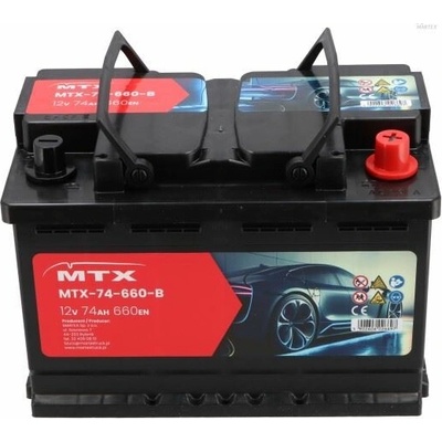 MTX 12V 74Ah 660A MTX-74-660-B