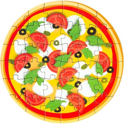 Alltoys mini Pizza 6 různých motivů 36 dílků