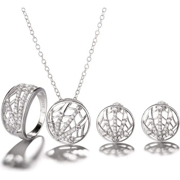 Silenti Jewelry Сребърен комплект "Предприемчивост" - 8 - 57мм (18.1мм диам. )