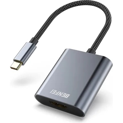 BENFEI USB C към 4К HDMI адаптер, Thunderbolt 3, алуминиев корпус
