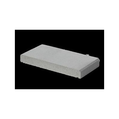 Betonová sloupová hlavice KB sh-40 Rovná 250 Bílá