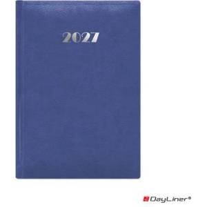 DAYLINER Календар, бележник, A5, ежедневник, DAYLINER, „Pellana, син (DL7AG-PEFA5NA-KK)