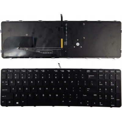 HP ZBOOK 15U G3 G4 ELITEBOOK 755 850 G3 LED Klávesnice