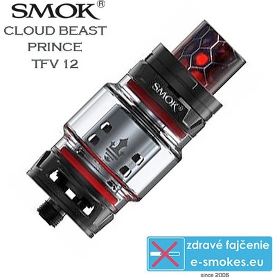Smoktech TFV12 Prince clearomizér čierna 8,0ml