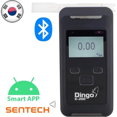 Dingo E-200BТ - прецизен калибриран дрегер с приложение за смартфон с възмoжност за дистанционни проверки на служители (E200 BT)