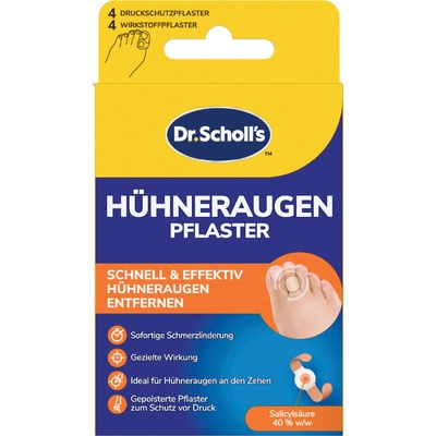 Scholl Пластири за кокоши трън - 4 броя