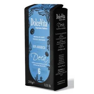 Dolce Vita Мляно кафе Dolce Vita Deca без кофеин 250 г
