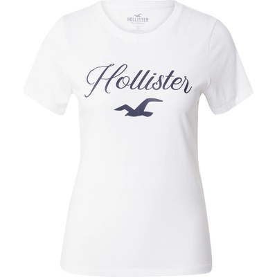 HOLLISTER Тениска бяло, размер m