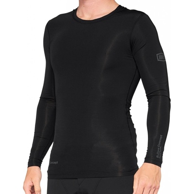 100% R-Core Concept Long Sleeve Black pánsky
