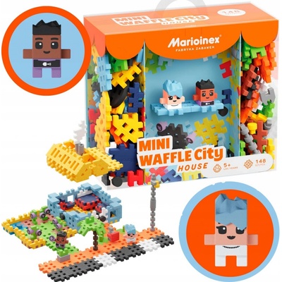Marioinex Waffle Blocks mini Domček 148 ks