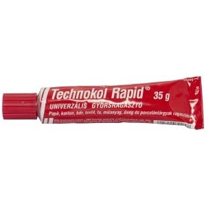 Herlitz Лепило Technokol, 35 g - червено