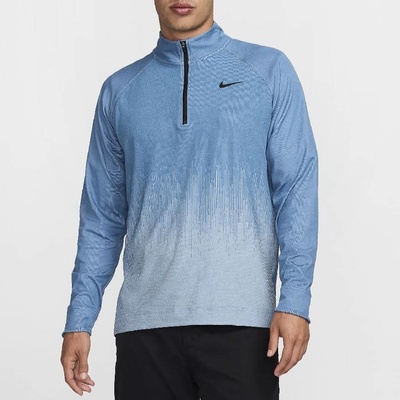 Nike pánska mikina Golf TOUR DFADV HZ TOP AEG STORM/GLCR BLUE/WHT