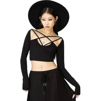 Image 1 of KILLSTAR дамска тениска с дълъг ръкав (топ) KILLSTAR - Celestial Night - черно - KSRA010900