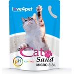Cat Sand Micro Silicone Cat Litter - PH Control 3, 8 л (променя цвета си, за да открие ранни признаци на заболяване)