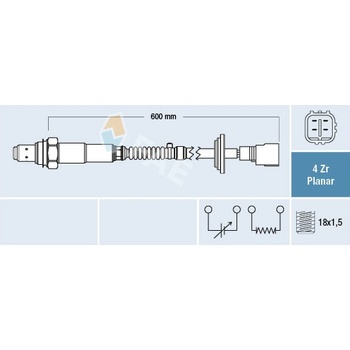 Lambda sonda FAE 77780