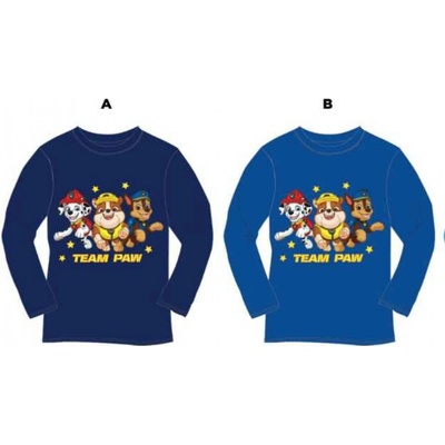 Paw Patrol chlapčenské tričko 253 modrá