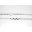 Steel Edge Strieborná retiazka ER594