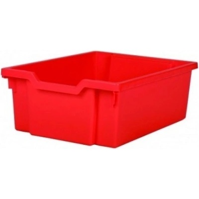 Gratnells plastový kontejner F2 vyšší - 150 mm červená