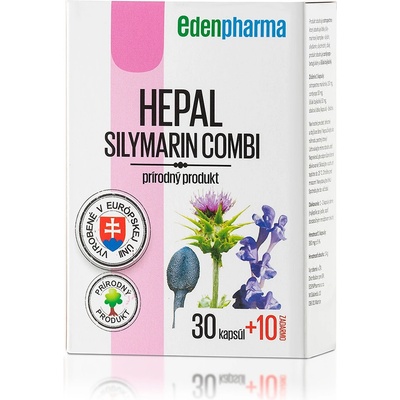 EdenPharma Hepal Silymarin Combi 40 toboliek