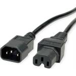 Roline Power cable C14 to C15 extension, 0.5m, 19.99. 1120