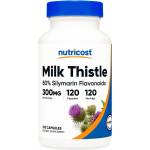 Nutricost Бял трън - Здрав черен дроб и жлъчка, 250 mg, 120 капсули (57400 (027101) NC)