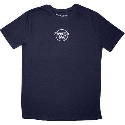 Fleetwood Mac Mini Classic Logo Navy Blue L Риза (<![CDATA[FMTS24MN03]]>)