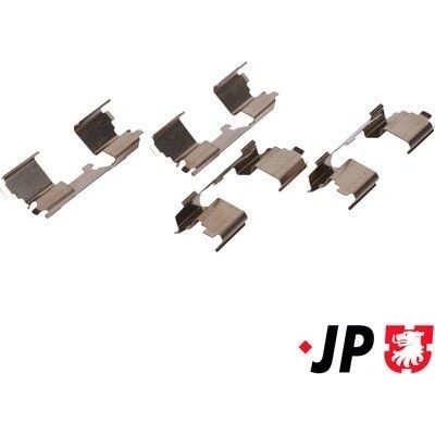 Súprava príslušenstva, obloženie kotúčovej brzdy JP GROUP 1163651510 1163651510