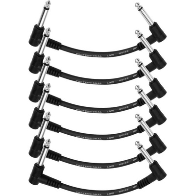 Donner EC1048 Guitar Patch Cable 6-Pack