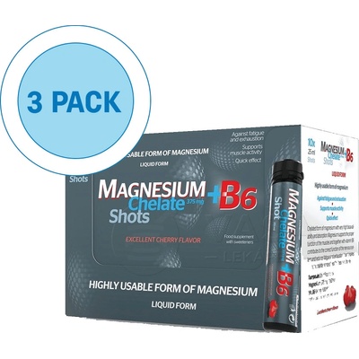 Salutem Magnesium Chelát + B6 30 ampuliek višňa 30 x 25 ml