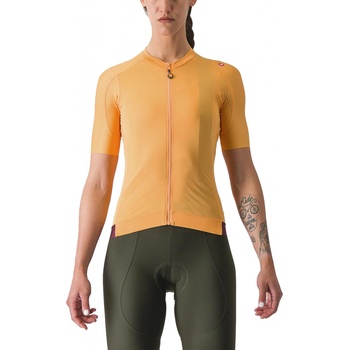 Castelli Espresso W Soft orange/Deep bordeaux