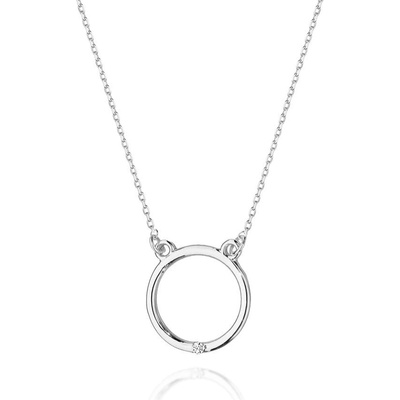 Blink-Blink Celebritka z bieleho zlata s diamantom 5174BDB