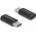 Delock Адаптер SuperSpeed USB 10 Gb/s (USB 3.2 Gen 2) USB Type-C щепсел с протектор на порта черен